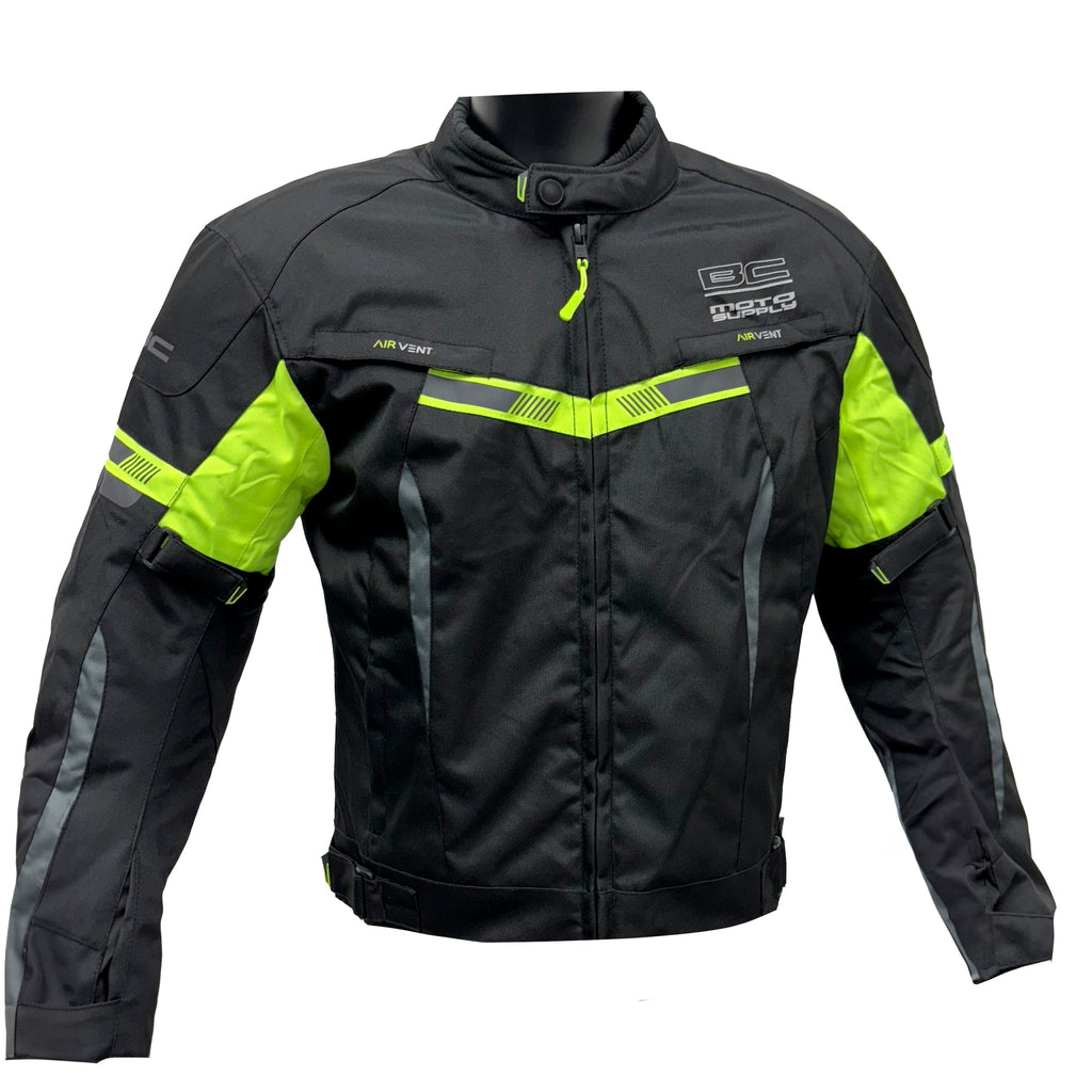 BCM TECH PRO JACKET BLACK HIVIZ