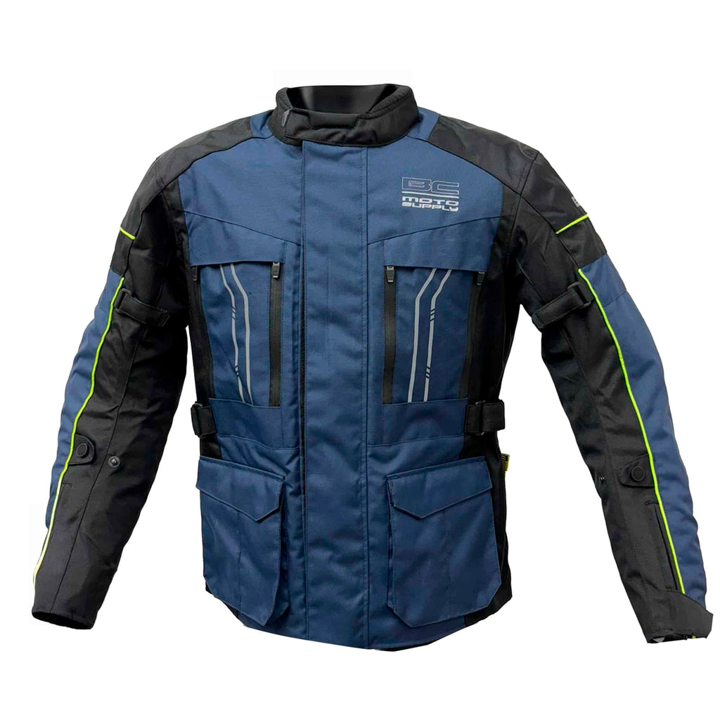 BCM TOURING AFRICA JACKET BLACK BLUE