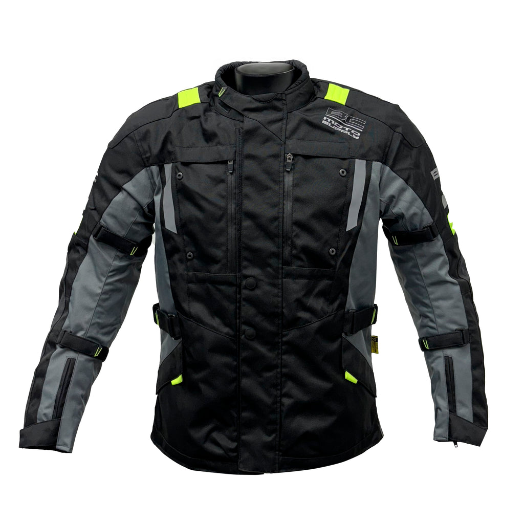 BCM TOURING JACKET BLACK HIVIZ