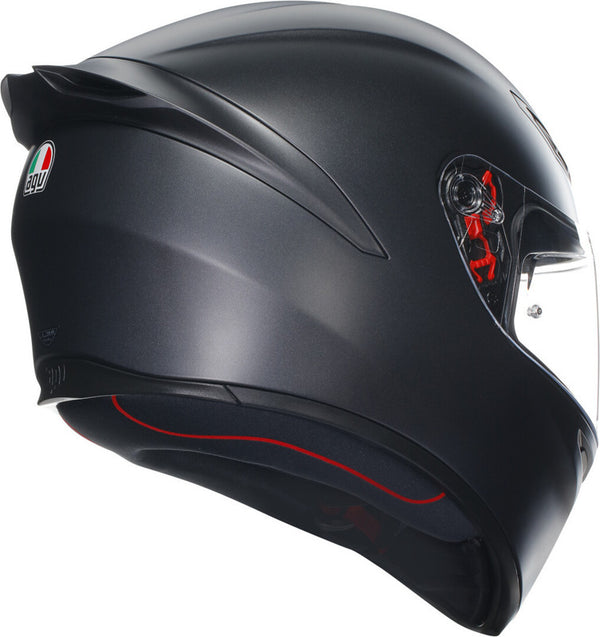 CASCO CERRADO AGV K-1 E2205 SOLID S NGO/MATE