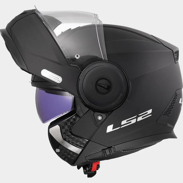 CASCO ABATIBLE LS2 SCOPE II SOLID NEGRO MATE FF902 SIN PINLOCK