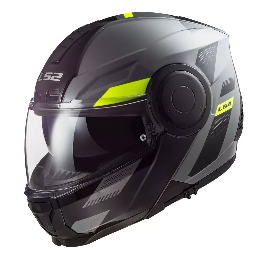 CASCO ABATIBLE LS2 SCOPE MAX NARDO GRS/AMA FLUO FF902