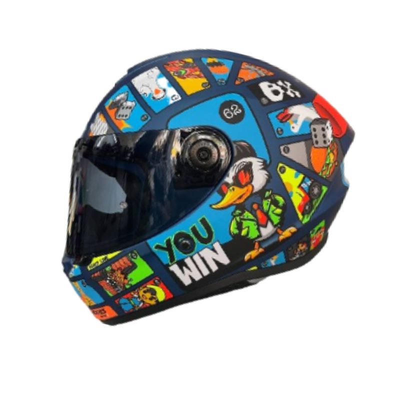 CASCO AXXIS DRAKEN GOOSE GAME A7 AZUL