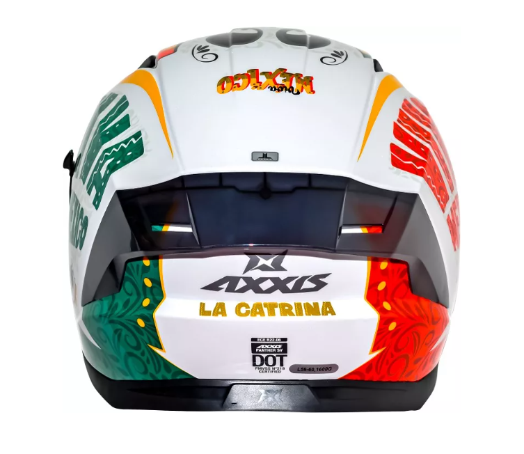 CASCO AXXIS PANTHER CATRINA A6 BLANCO BR