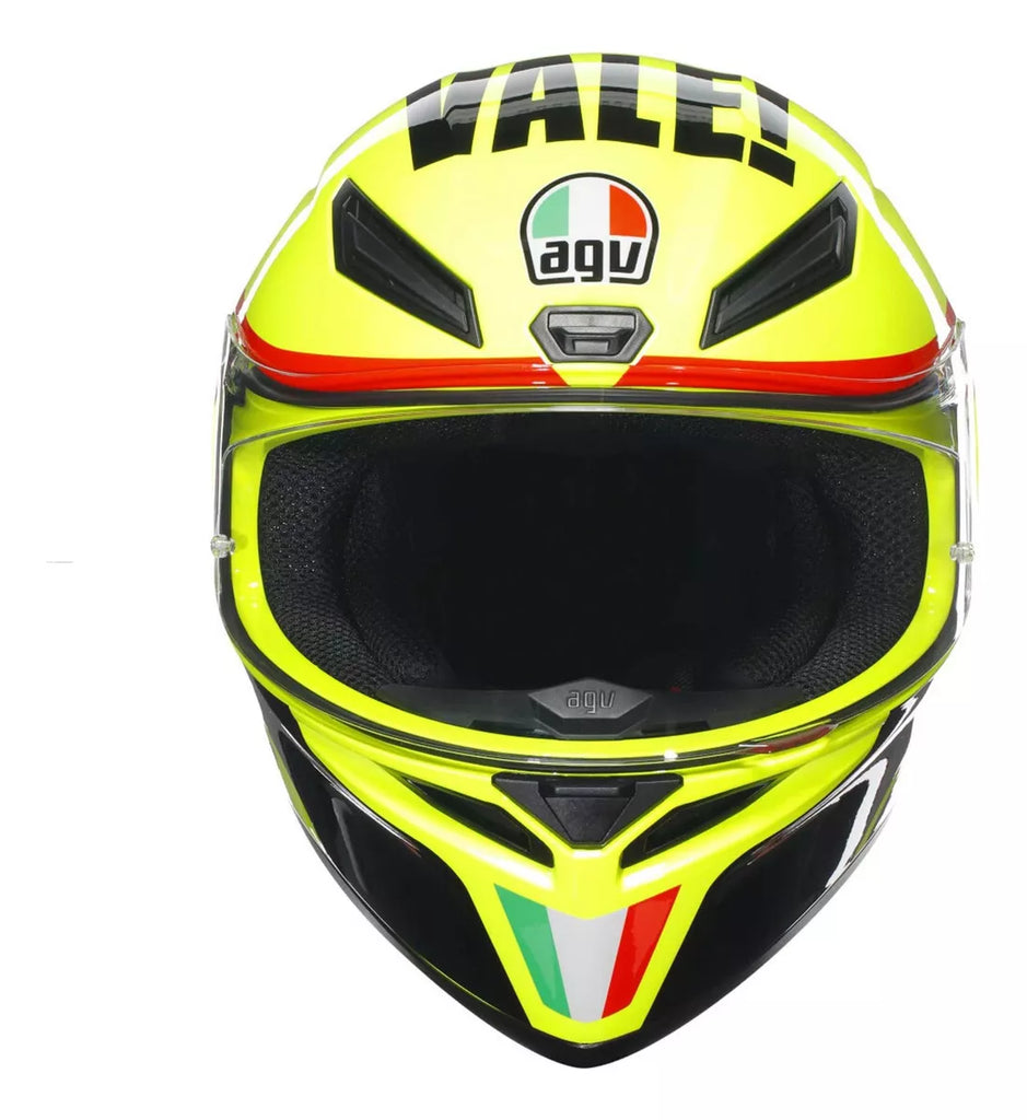 CASCO CERRADO AGV K-1 E2206 GRAZIE VALE AMA/NGO