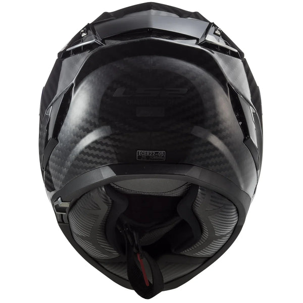 CASCO CERRADO LS2 CHALLENGER CT2 SOLID CARBON FF327