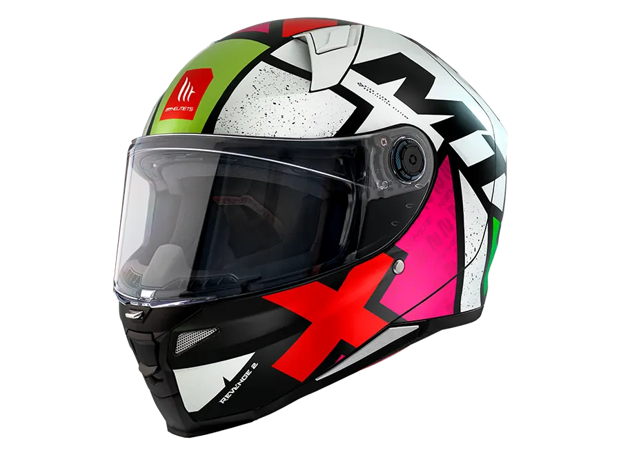 CASCO MT FF110B REVENGE 2 S LIGHT C0 PERLA BRILLO