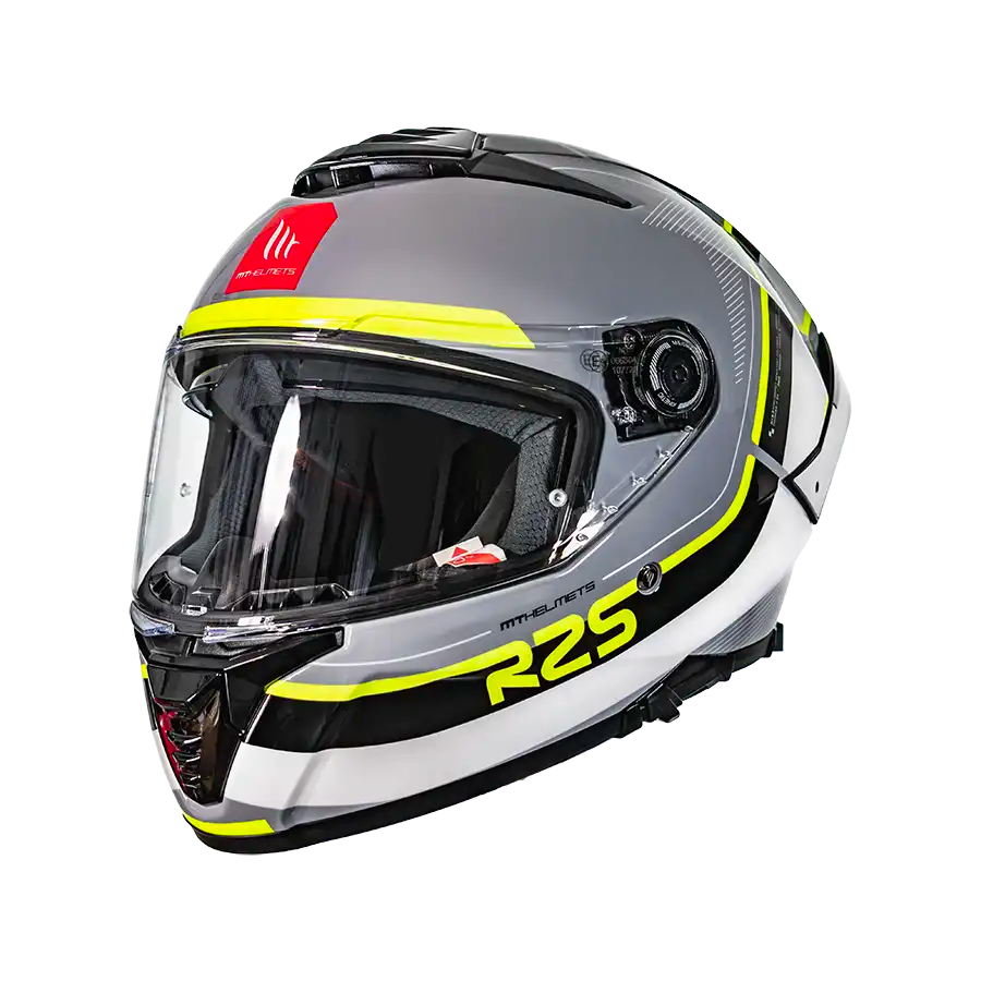 CASCO MT FF118SV THUNDER 4 SV R25 C3 FLUOR BRILLO