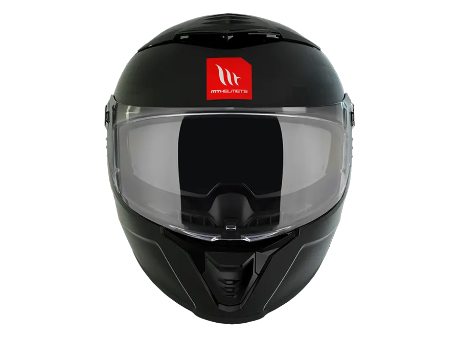 CASCO MT FF118SV THUNDER 4 SV SOLID A1 NEGRO MATE