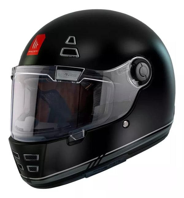 CASCO MT JARAMA SV SOLID B2 NEGRO MATE