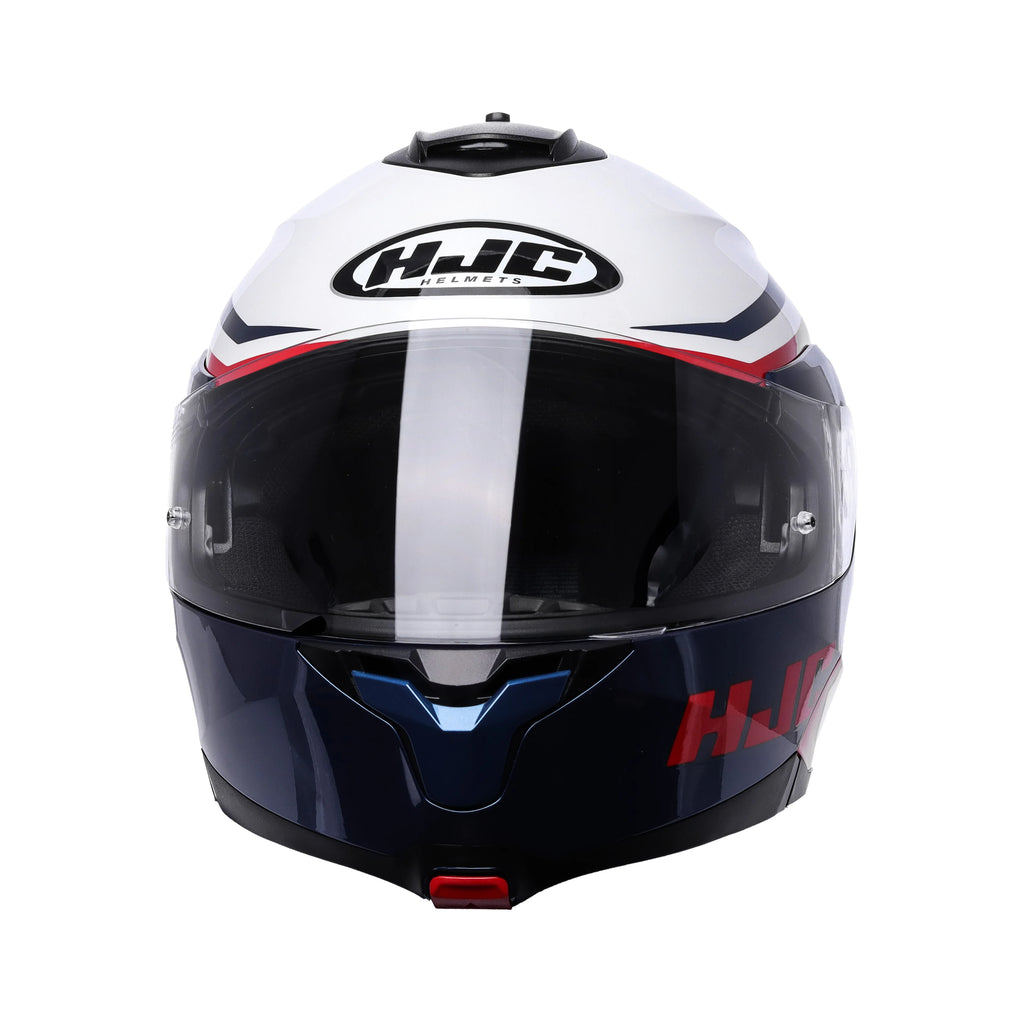 Casco C91N Nepos MC21 Bco/azul/rojo  HJC