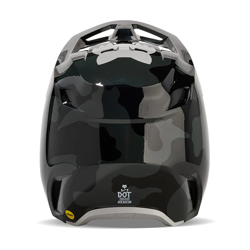 Casco FOX V1 Bnkr Negro