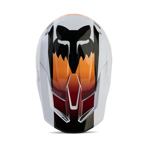 Casco FOX V1 Flora Blanco