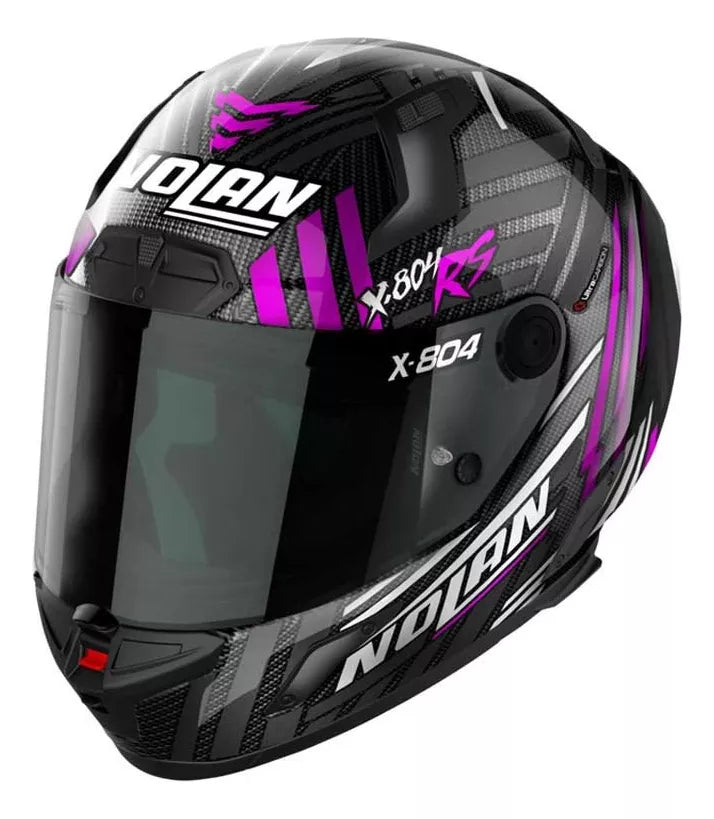 Casco X-804 RS Spectre 21 Ngo/Bco/Morado Nolan