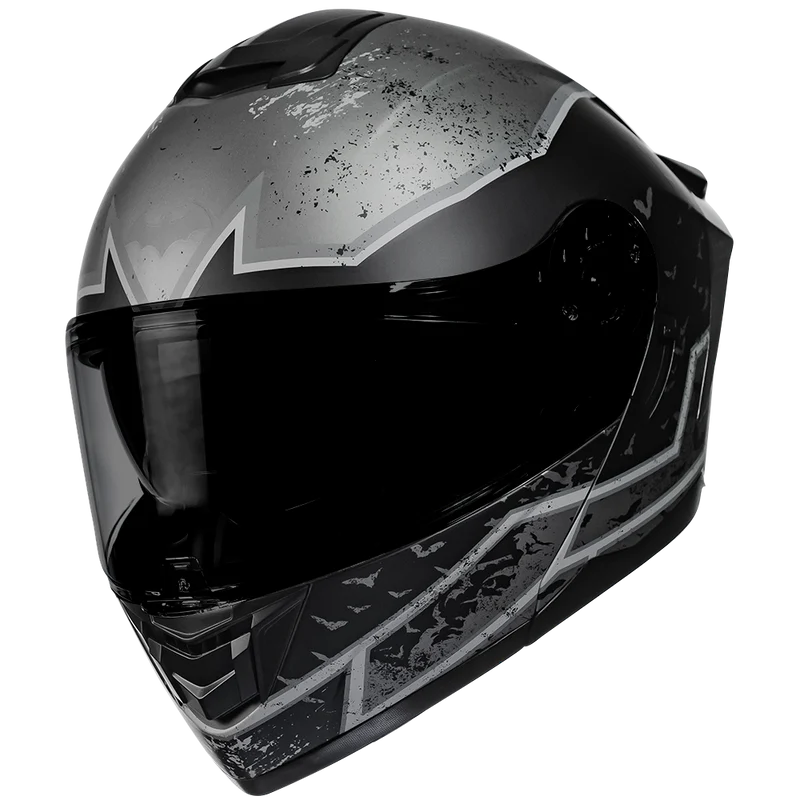 DC CASCO ZERO BATMAN GRIS