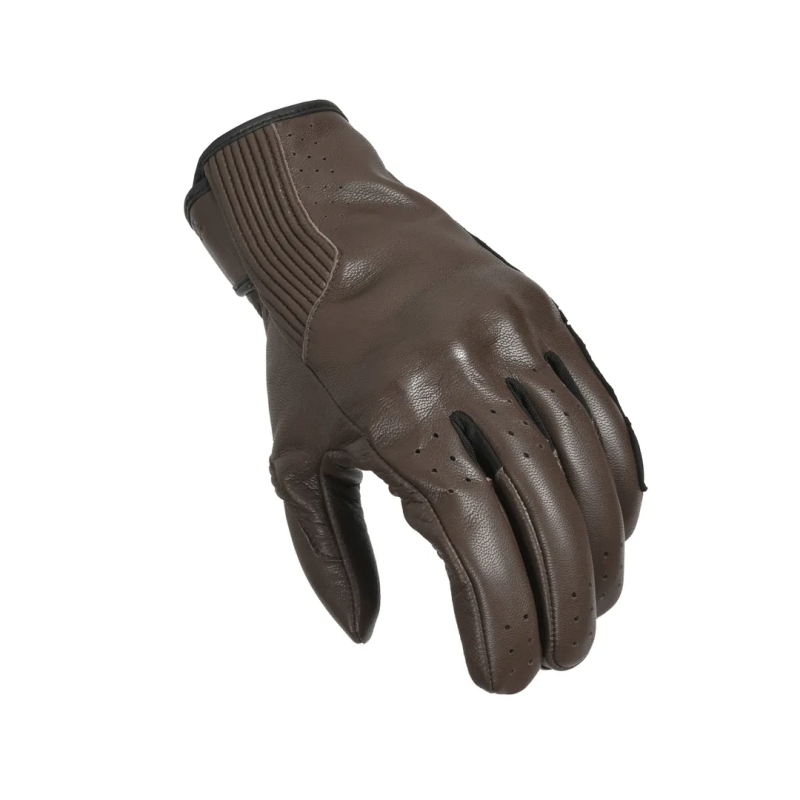 GUANTES PIEL RIGID CAFÉ MACNA