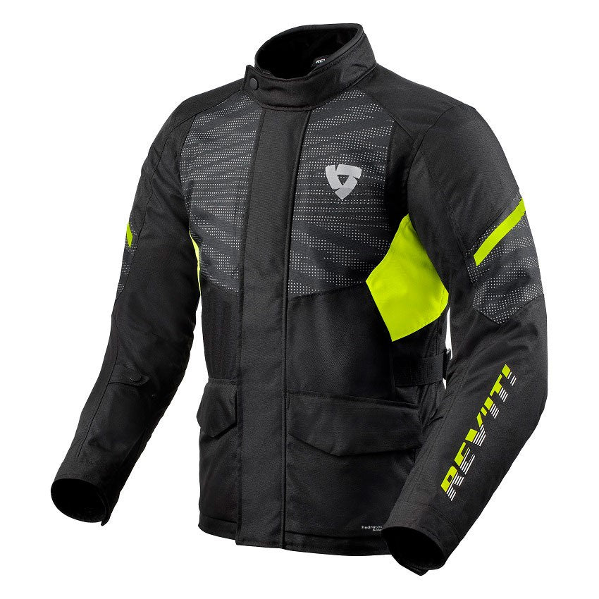 JACKET DUKE H2O BLACK NEON YELLOW