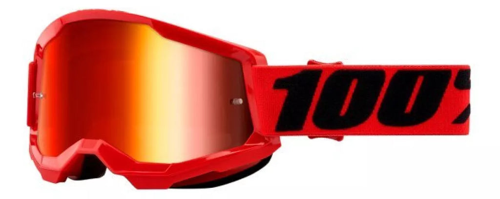 STRATA 2 Youth Goggle Red - Mirror Red Lens