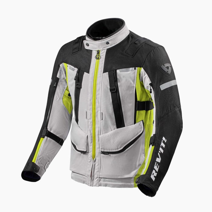 JACKET SAND 4 H2O SILVER NEON YELLOW